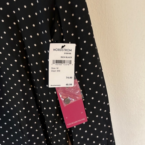 Vince Camuto Polka Dot Blouse - Picture 6 of 6